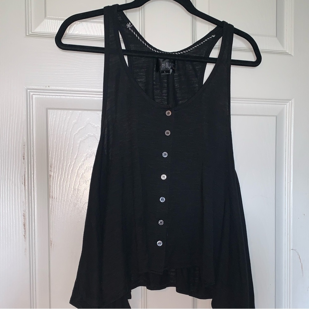 My Beloved | Button Down Crop Top!